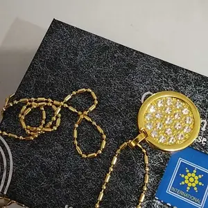 ( Bayar Di Tempat) Satu Set Gelang Kalung Quantum Pendant Permata Bio Energi