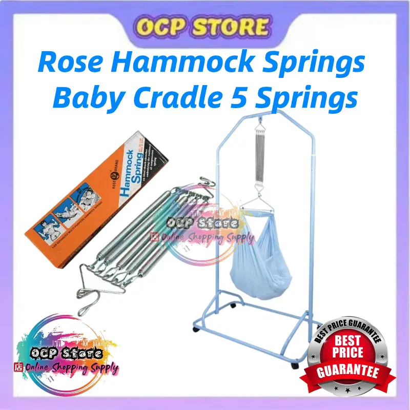 STOK SEDIA!! 【5-Springs】 Malaysian Rose Hammock Springs Baby - TikTok ...