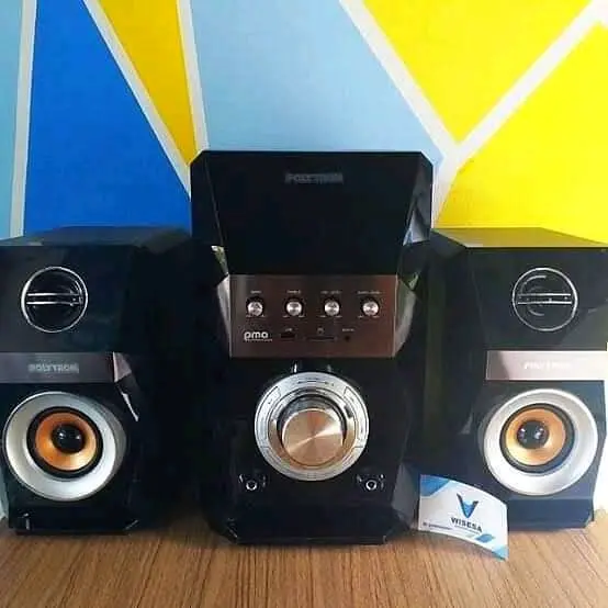 SPEAKER PMA 9502 BLUETOOTH KAROKE POLYTRON Wireless Led Bass 2