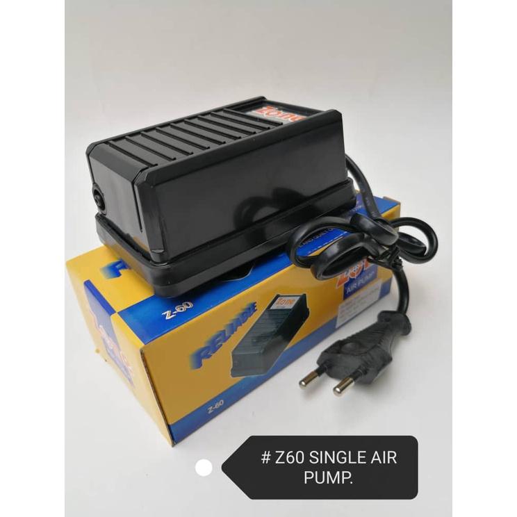 Zone Z-60 Aquarium Single Air Pump Fish Akuarium Pam Udara Ikan