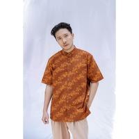 Gambar Batik Fractal Aditi Kemeja Pria Lengan Pendek - S dari Batik Fractal Kota Bandung 5 Tokopedia
