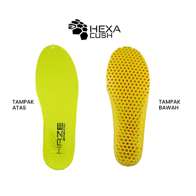 Sepatu 910 Nineten Haze 1.5 - Hitam/Hijau Neon/Putih (Running) 5