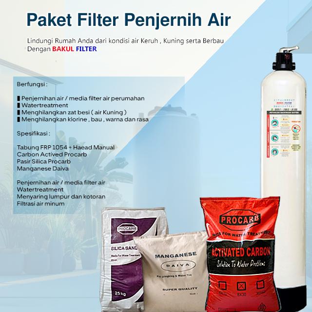 Gambar Paket Tabung & Media Filter Penjernih Air Karbon Water dari Bakul Filter Tangerang Selatan Kota Tangerang Selatan Tokopedia