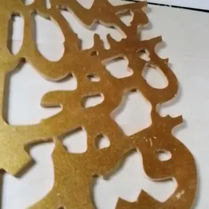 Nizfa store Kaligrafi Ayat 1000 dinar hiasan dinding Seribu Dinar - Kaligrafi 1000 dinar premium berkualitas bahan kayu