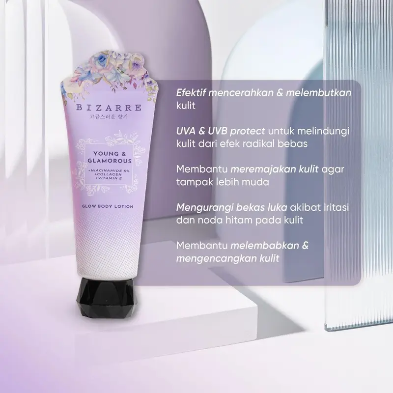 BIZARRE Parfum Wanita EDT 4 PCS NEW VARIANT + Body Lotion 5