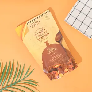 Kurma Coklat Almond Renaco Chocolate Cokelat Cemilan Homemade Halal MUI Snack Peanut chocban  Food