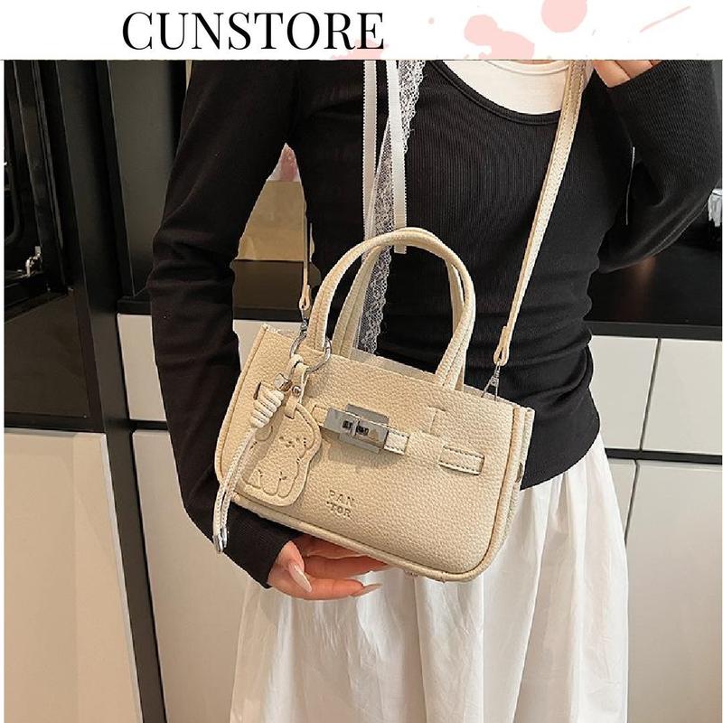 Túi Xách Nữ Form Vuông – Dáng Đứng Khóa Gài Phong Cách Hàn Quốc CUN271