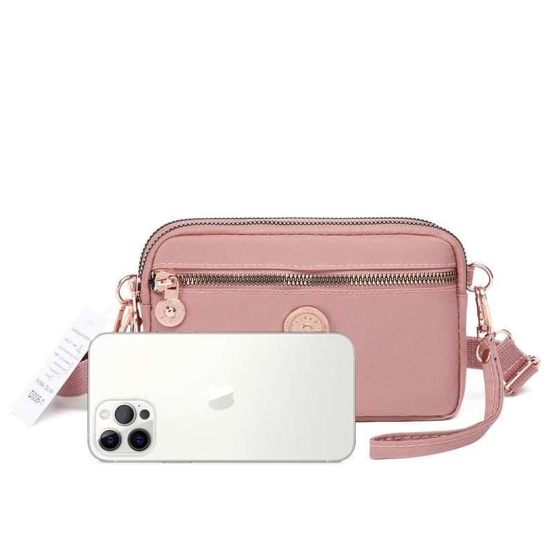 Product Introduction of EMEVELE PIOMA CELINA ROSE GOLD DOMPET HP 3 RES / DOMPET WANITA / DOMPET SELEMPANG / DOMPET NYLON / 16