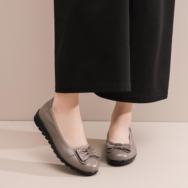 LURAD Sepatu Wanita Bahan Kualitas Bagus  Ootd Kantor Fashionable Slip On Cewek Anti Slip OOTD YJ1812 6
