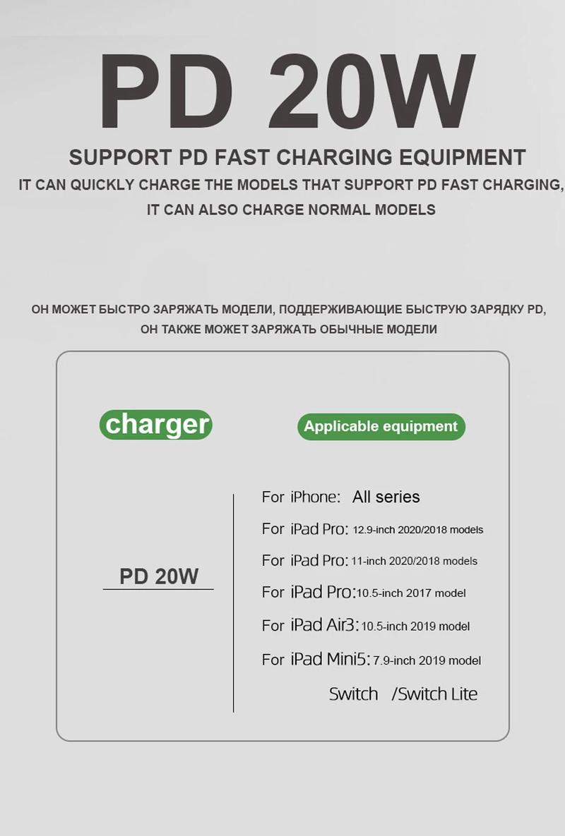 Product Introduction of (FOR IPHONE USER)Original PD 20W Power Adapter Charger Fast Charging With Charging 1M Cable For iPhone 15 14 13 12 11 Pro Max Mini 7 8 Plus XR X XS Cable Wire USB C Type-C Connector Electronic Mobile Smartphone Cellphone Accessories 4
