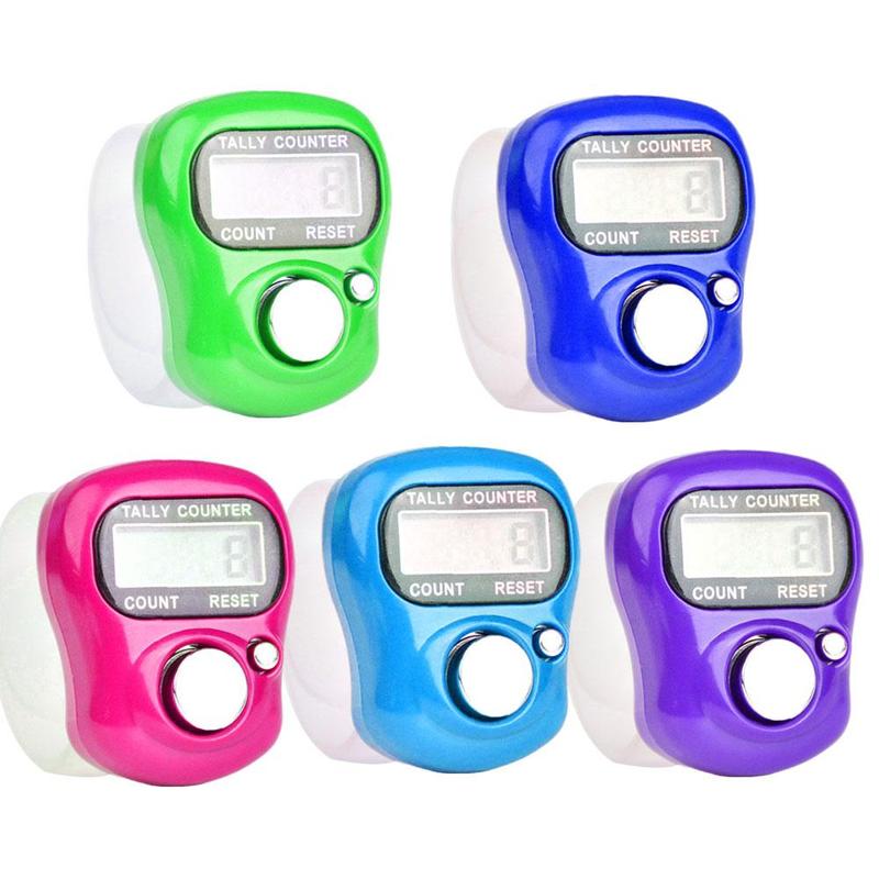 Product Introduction of 1Pcs Mini LCD Display Electronic Digital Golf Finger Calculator Tally Counter E4P0 18