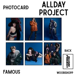PHOTOCARD ALLDAY PROJECT WICKED 2SISI 6 PCS KPOP UNOFFICIAL ANNIE BAILEY TARZZAN WOOCHAN YOUNGSEO