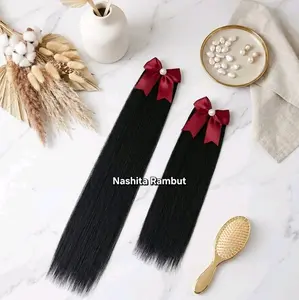 jepit pita rambut lurus, Panjang dan Pendek(aman jika dicatok)