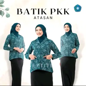 Seragam Batik Pkk Nasional Resmi 2025 Lapis Furing Wanita
