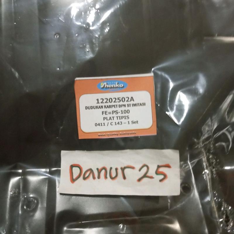 Dudukan Karpet Lumpur Depan PS100 PS120 Lama Plat 1Set Kiri Kanan 8