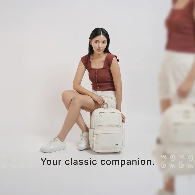 Carry Me - Everyday Classic Backpack / Ransel Pria Wanita / Ransel Sekolah Kuliah Kerja traveling 2
