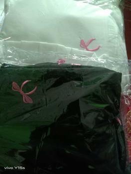 Product Review of Mukena Dewasa Wanita Bordir Coquette Pita Katun Premium Terbaru - Mukenah, Muslim Atasan Bawahan Traveling from I**i 3** 2
