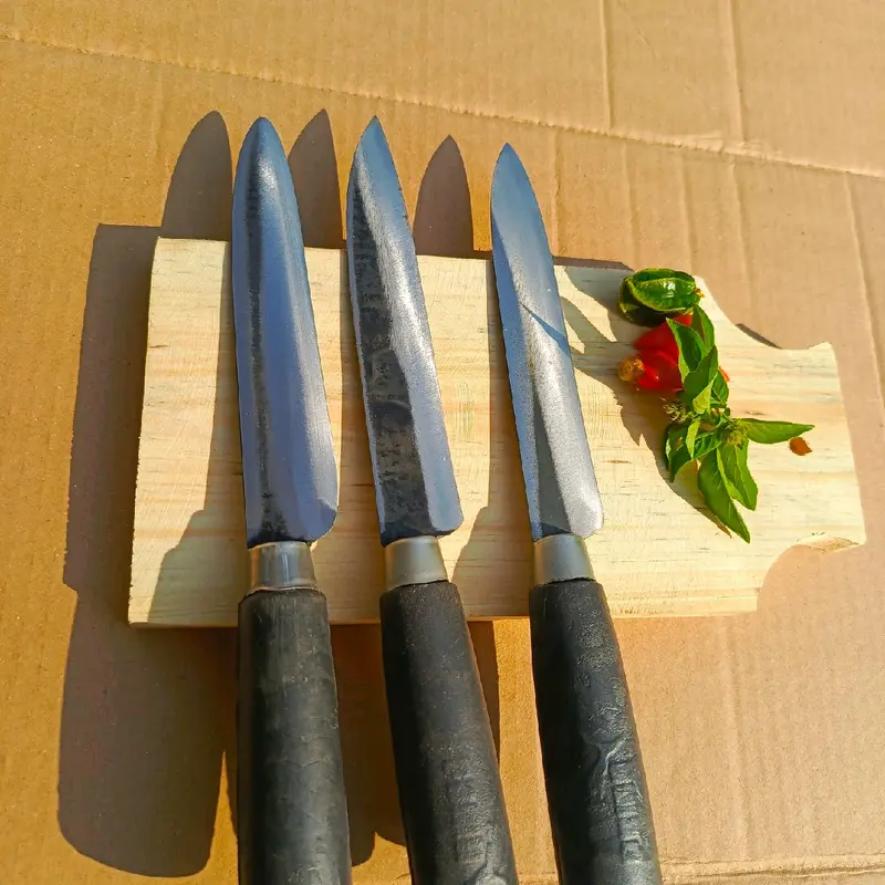 paket hemat 3pcs pisau baja hss pisau potong pisau dapur Kitchenware 6