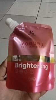 Product Review of [Ready Stock] FAV Beauty Yogurt Brightening Peel Off Mask Alpha Arbutin + Gluta | Masker Peel Off Kulit Wajah Kusam Mencerahkan Melembutkan BPOM from s**s 0