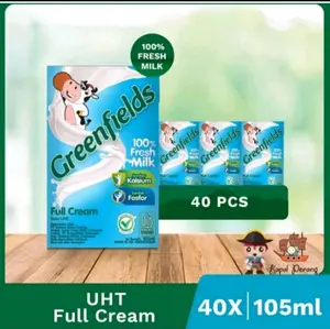 Susu greenfields UHT 105ml ecer satuan