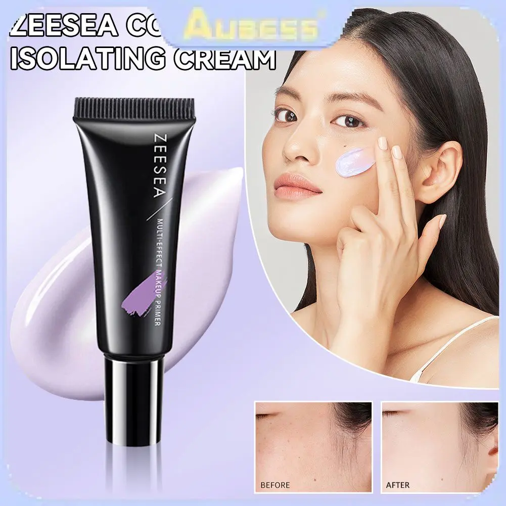 Kem Lót Zeesea, Kem Nền Trang Điểm Chính Xác 3 Màu, Kem Che Khuyết Điểm Dưỡng Ẩm Làm Sáng Da, Kem Nâng Tông Kiểm Soát Dầu, 10G, [Thanh Toán Khi Nhận Hàng]