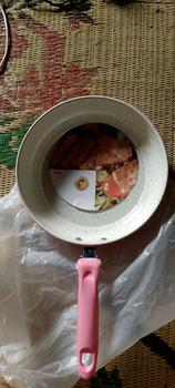 Product Review of Panci Teflon Frypan Marble Enamel / Teflon Frypan Marble Berwarna / Teflon Frypan Enamel Anti Lengket penggorengan anti lengket Kitchenware teflon  serbaguna from A**a M**a 2**7 1