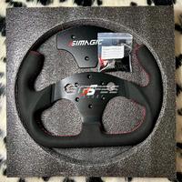 Gambar Simagic Steering Wheel P-325C 12.8 Inch Leather / Alcantara Stir C-Shaped Rim 325mm Cut-off Top Wheel | Racing Simulator Steering Wheel Setir Balap - Leather dari Simagic Official Store Kab. Gresik 5 Tokopedia