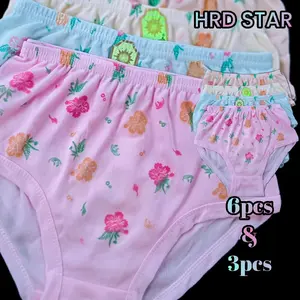 6pcs Celana Dalam Wanita Dewasa Remaja/ CD Dewasa Remaja Heiget