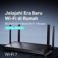 Gambar TP-Link | Archer BE220 | Router WiFi | WiFi 7 | BE3600 | Router TP-Link | Dual Band | EasyMesh | Router Rumah | Internet Cepat | Wireless Router | Original | Garansi Resmi | Ready Stock | Baru | Promo | Murah dari TP-Link Indonesia Kab. Tangerang 2 Tokopedia