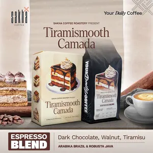 TIRAMISMOOTH CAMADA Kopi Espresso House Blend Coffee Beans Bubuk Asli