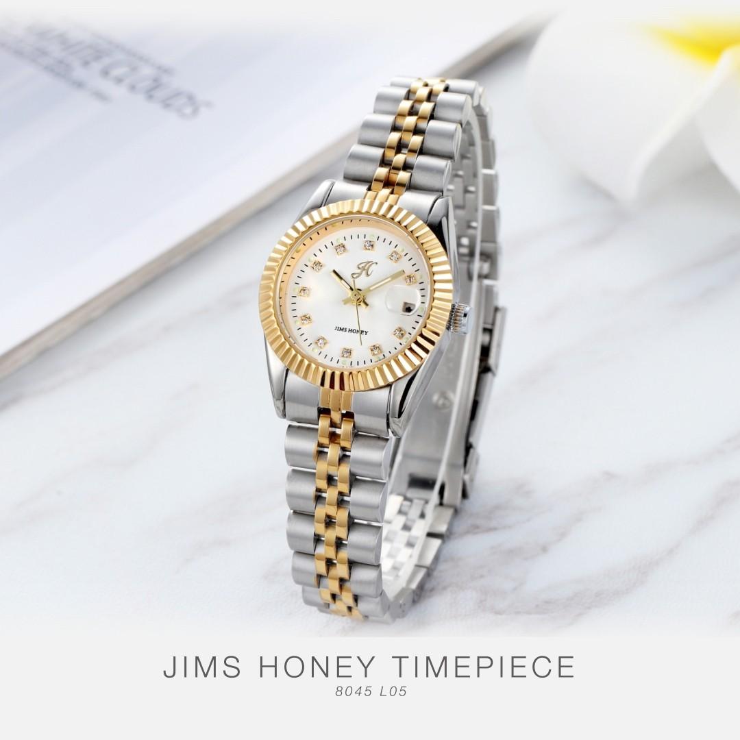 JIMS HONEY JAM TANGAN COUPLE JT 8045 (FREE BOX + BATERAI)