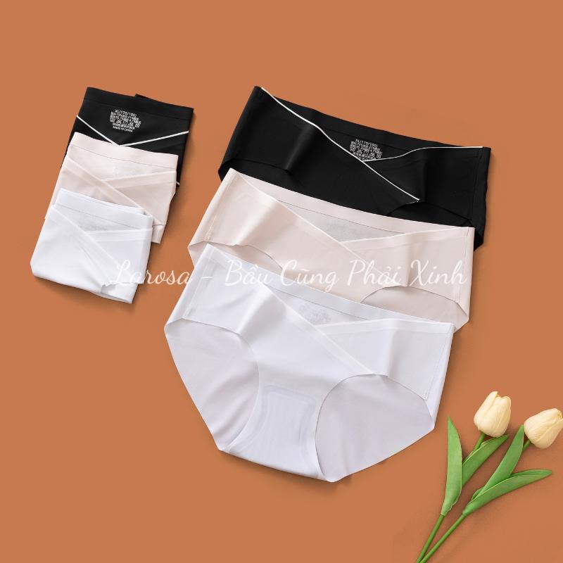  Quần Chip Bầu Và Sau Sinh Larosa Mẫu Mới 2025 Chất Su Không Đường May Kháng Khuẩn LA124Q 