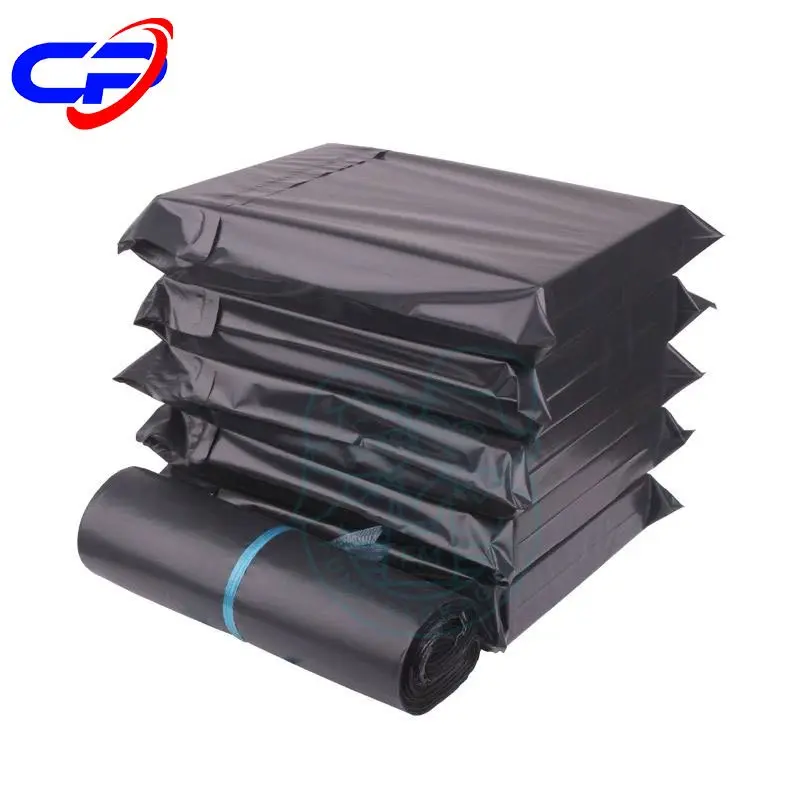 Plastik Polymailer Olshop / Plastik Packing Hitam  EKONOMIS D 30x50cm Isi 100pcs Lem Kuat Anti Plong grosir Termurah 2