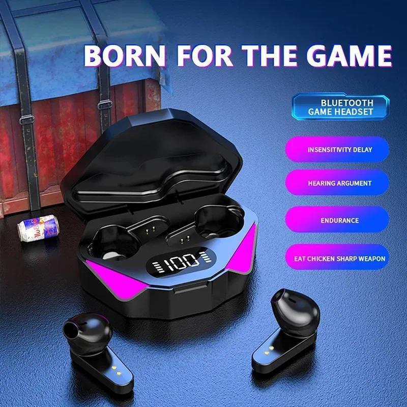 Product Introduction of Tai Nghe Nhét Tai Nghe Chơi Game, Phiên Bản 5.2, Tai Nghe Bluetooth Không Dây, Có Mic, Âm Thanh Âm Nhạc Trầm Định Vị, Âm Nhạc Âm Thanh Nổi 9D, Tai Nghe HiFi, Thích Hợp Cho Game Thủ Earphone 5
