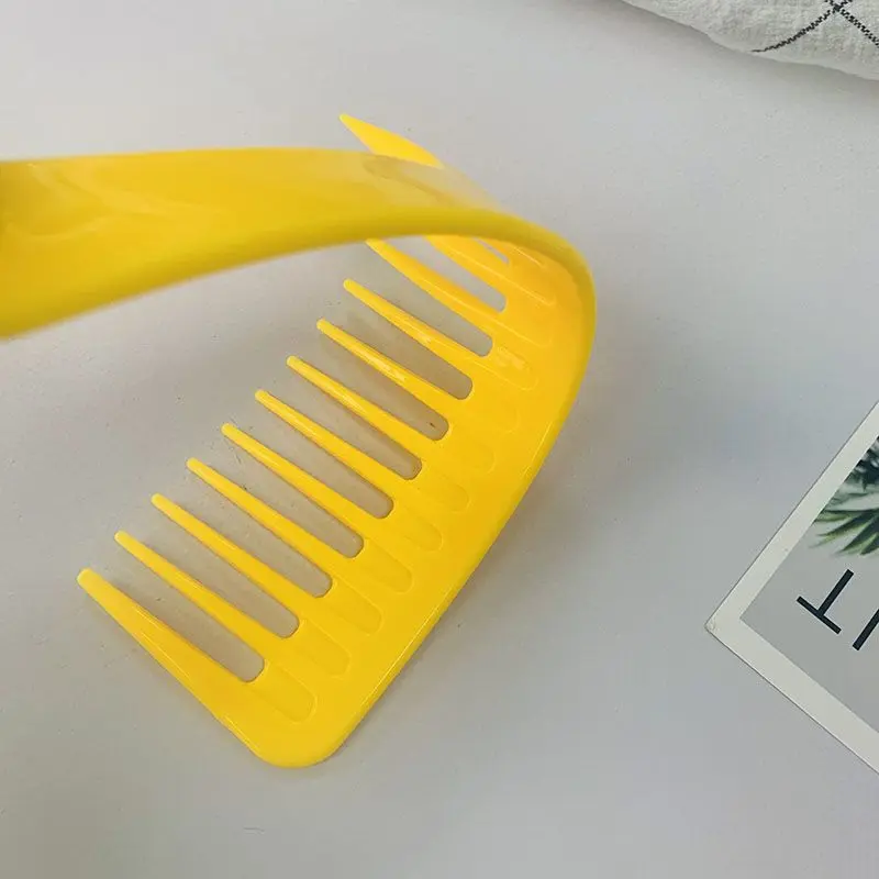 Sisir Besar / Sisir Salon / Sisir Rambut Keriting Gigi Besar Anti Statis / Sisir Kecantikan Hair Brush oishii SH P10 1