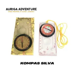 Auriga Adventure Kompas Peta Hiking Auriga Adventure DC45-5C Silva Compass Penggaris Navigasi untuk Petualangan Anda