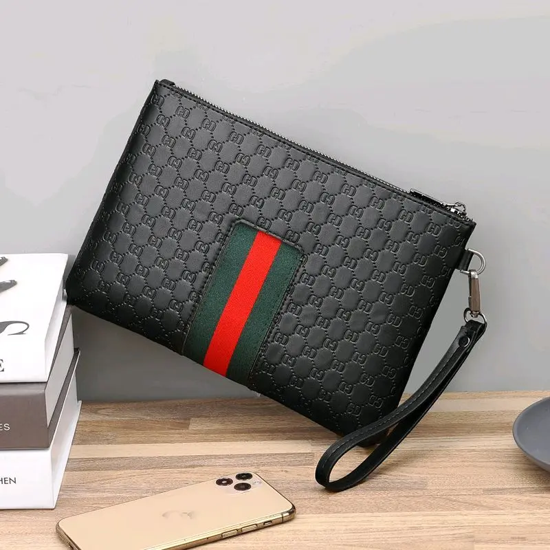 (IMPORT KOREA) Tas tangan kulit clutch wanita kulit dompet besar dompet panjang