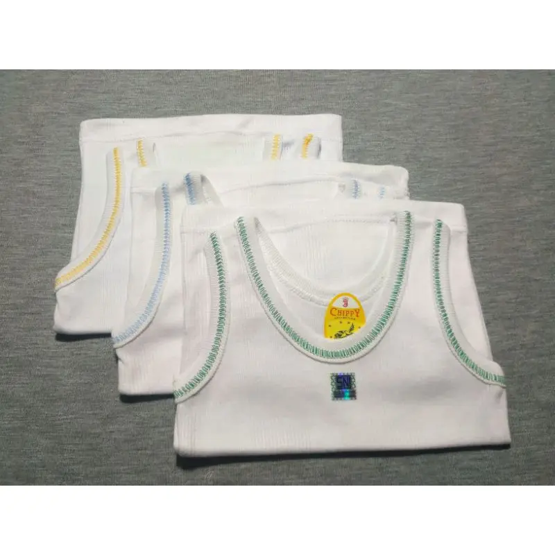 Singlet Bayi Chippy SNI Tebal / Kaos Dalam Bayi SNI Chippy Tebal dan Lembut Termurah dan Terlengkap 3