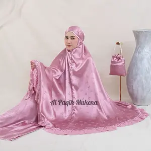 Mukena alisya series paqih ,2 in 1 tas mutiara Dewasa Mewah Cantik