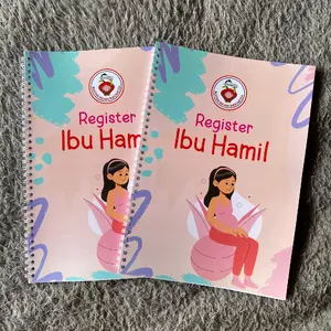 BUKU REGISTER BIDAN IBU HAMIL UKURAN A4