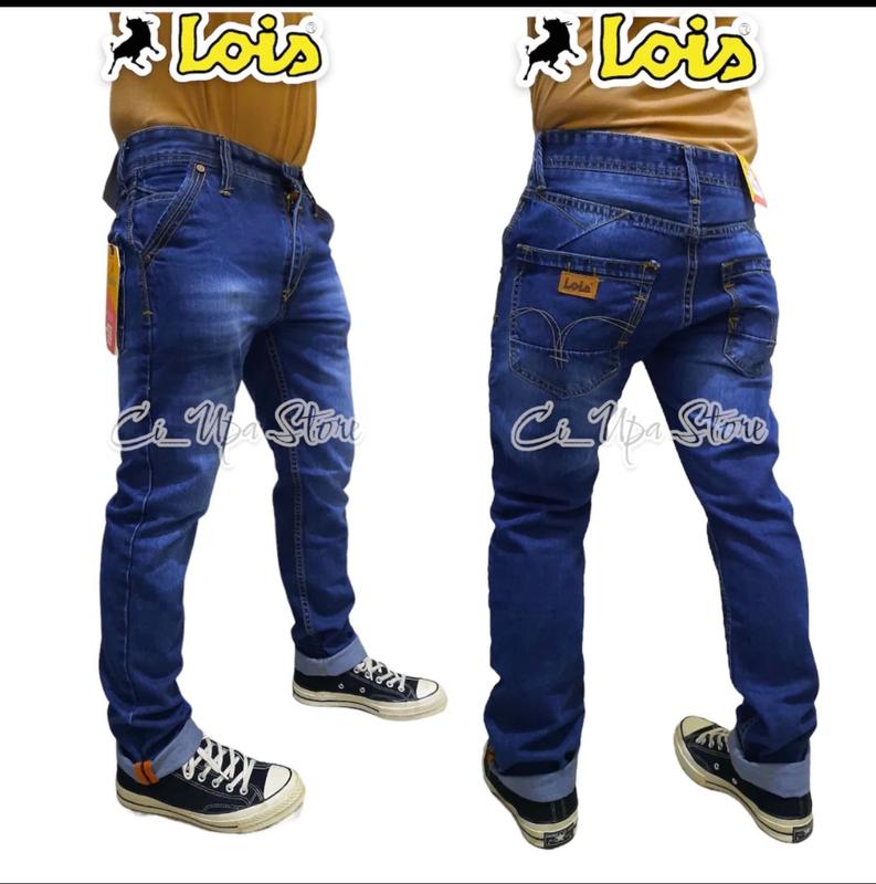 promo cuci gudang Celana panjang jeans pria lois terlaris termurah bisa bayar ditempat [ COD ]001 3
