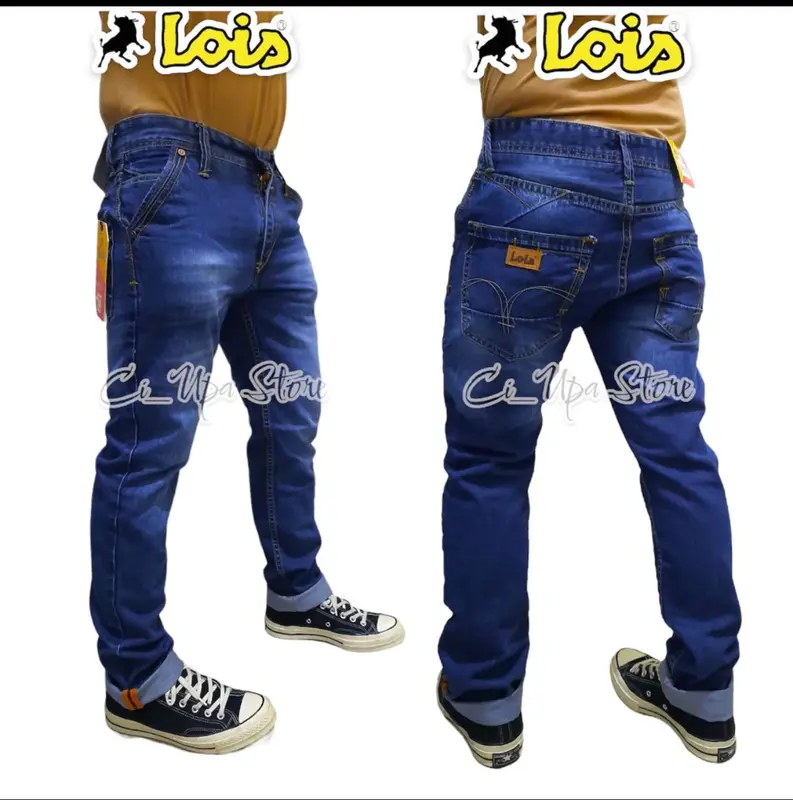 promo cuci gudang Celana panjang jeans pria lois terlaris termurah bisa bayar ditempat [ COD ]001 2