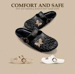 Sandal Selop Sandal Daliy Bahan Karet Eva Rubber Sandal Slip On Sandal Baim Simpel Elegan Ringan Empuk Anti Slip Ukuran 36-41 sandal  selop  tertutup sandal  flat sepatu  sandal  cewek sandal  sepatu  wanita 2529M-2 2529M 2529M-1
