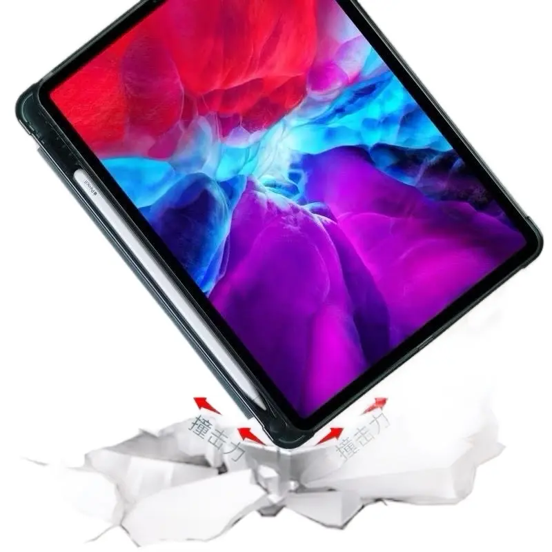 ￼SAMSUN9  TAB A9 A9 PLUS S6 LITE S10 PLUS S9 FE S9 FE PLUS S9 S9 PLUS A8 10,5 X200-X205 TAB S7 S8 S7 FE S7 PLUS S8 PLUS TRI-FOLD FLIP SILICONE SMART CASING AUTO WAKE WITH HOLD PEN 1