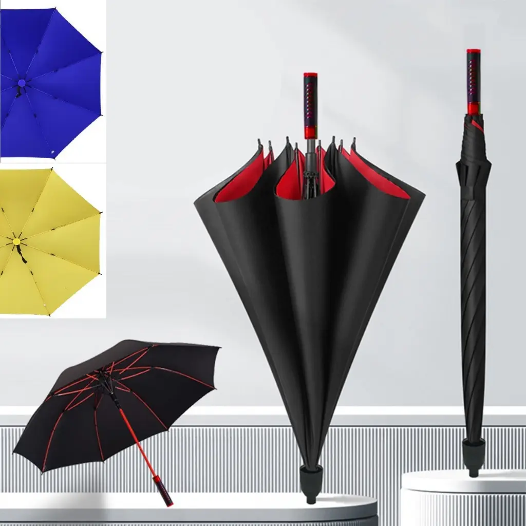 Sarben - Payung Golf Anti UV - Payung Panjang Waterproof dan Anti UV