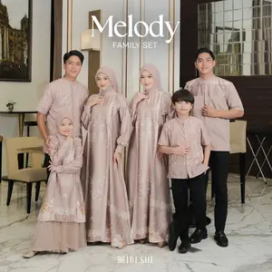 Beshecollections - Melody Gamis - Baju Couple Keluarga Sarimbit Premium