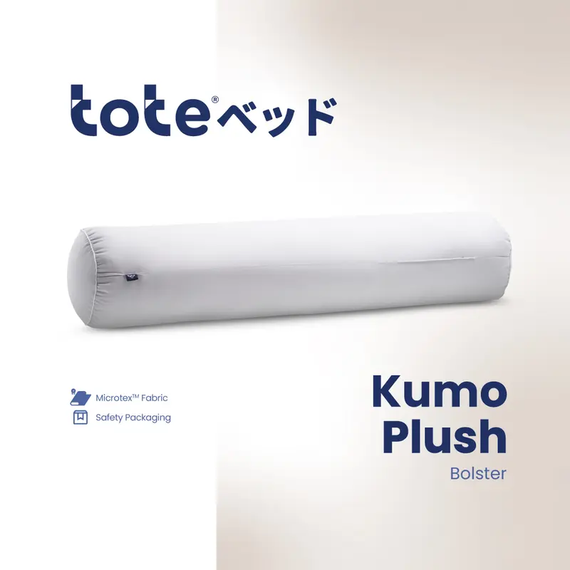 Tote Kumo Plush Bolster | Guling Tidur Hotel Premium Empuk 0