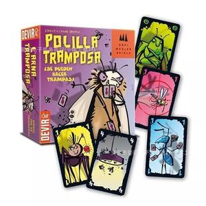 Juego de cartas Mogel Motte Polilla Tramposa, Royal Xiaoqiang Polilla tramposa, Devir Juego de cartas Polilla tramposa, juego de cartas divertido y estratégico, juego de cartas para ocio