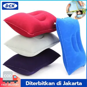 Bantal Angin Kepala Kecil Tiup Inflatable Pillow / Travel Pillow Premium