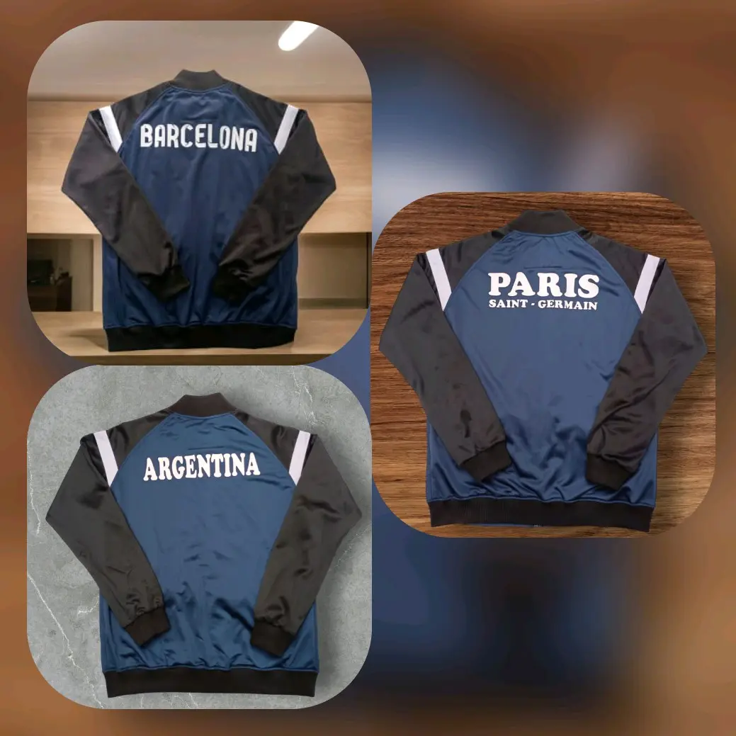 JAKET OLAHRAGA BARCELONA, PSG, ARGENTINA RQI SPORT premium high quality terbaru